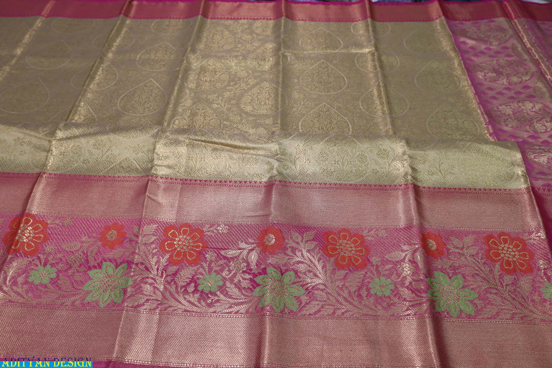 KANCHI MODEL BANARASI SILK SAREE