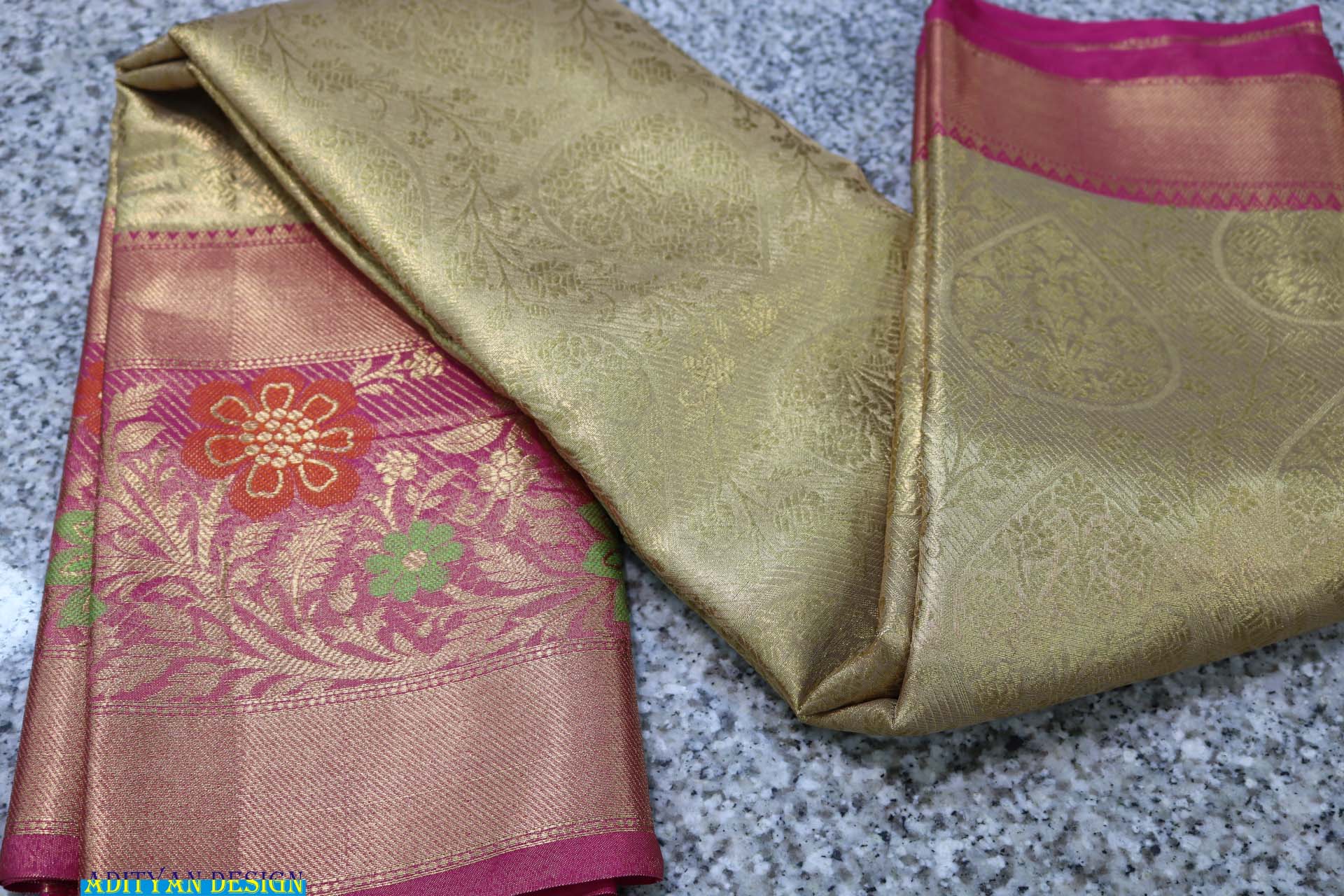 KANCHI MODEL BANARASI SILK SAREE