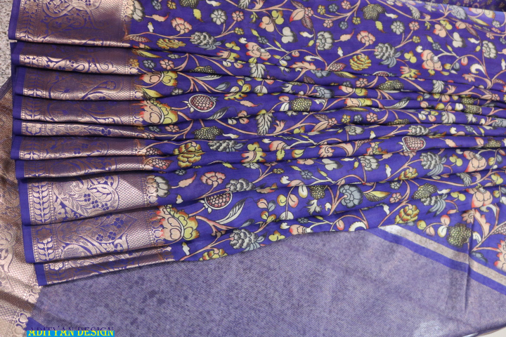 PURE SILK KALAMKARI SAREE