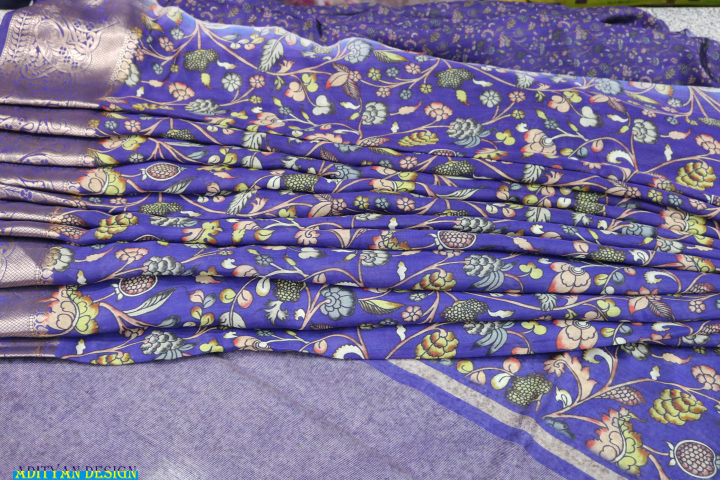 PURE SILK KALAMKARI SAREE