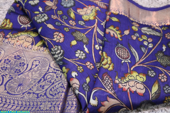 PURE SILK KALAMKARI SAREE