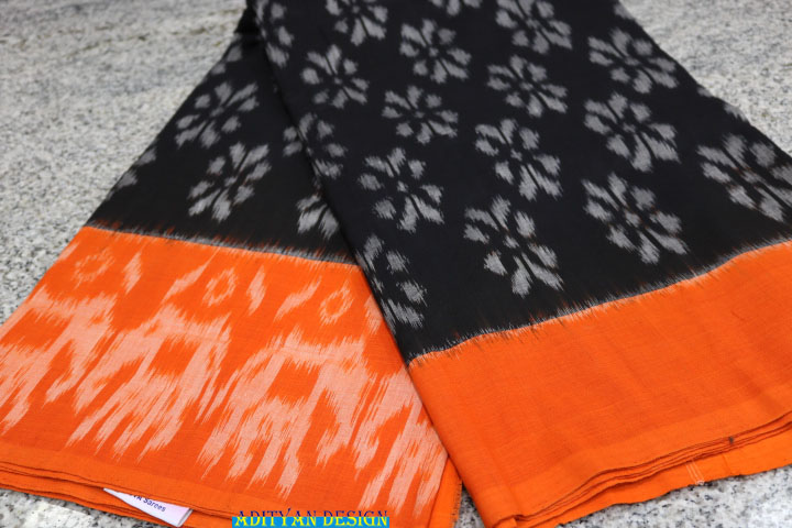 POCHAMPALLI IKKAT COTTON SAREE.