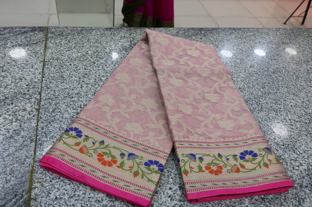 TISSUE KOTA  FANCY SAREE