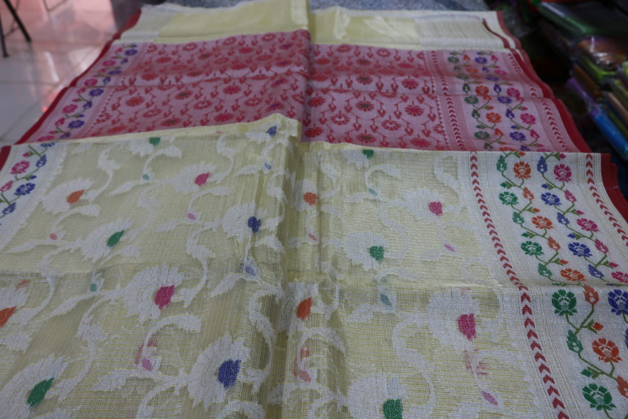 TISSUE KOTA  FANCY SAREE