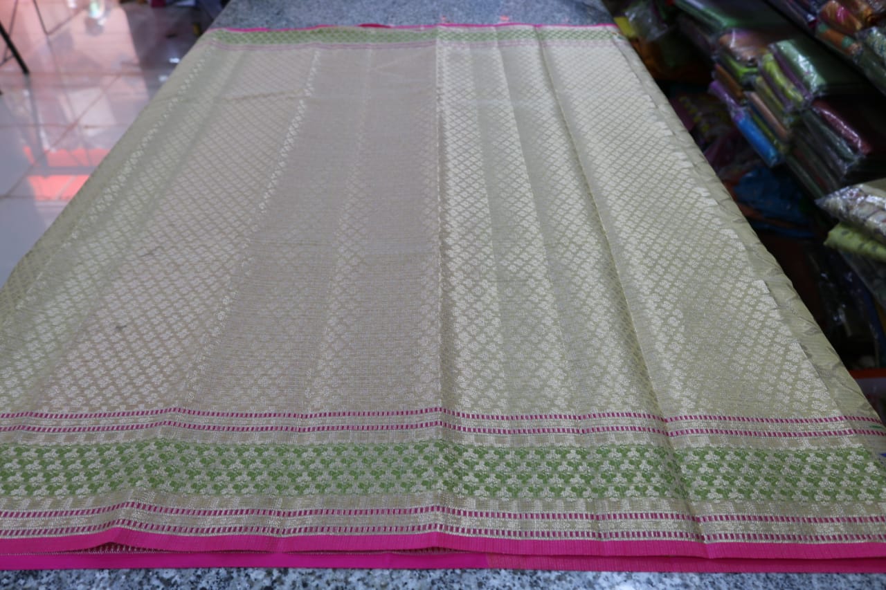 TISSUE KOTA  FANCY SAREE.