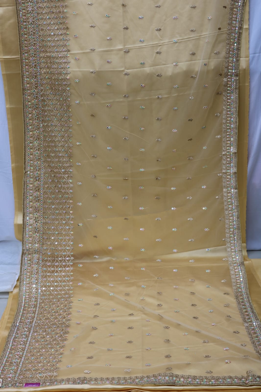 ELEGANT NETTED SAREE